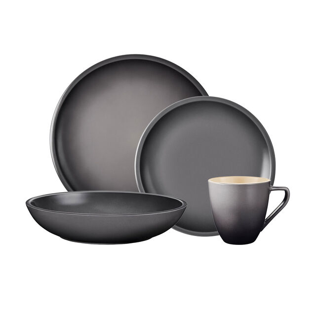 Ensemble de vaisselle minimaliste 32 pièces avec tasses, view 1